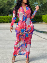 Indiebeautie Floral Shirt Dress